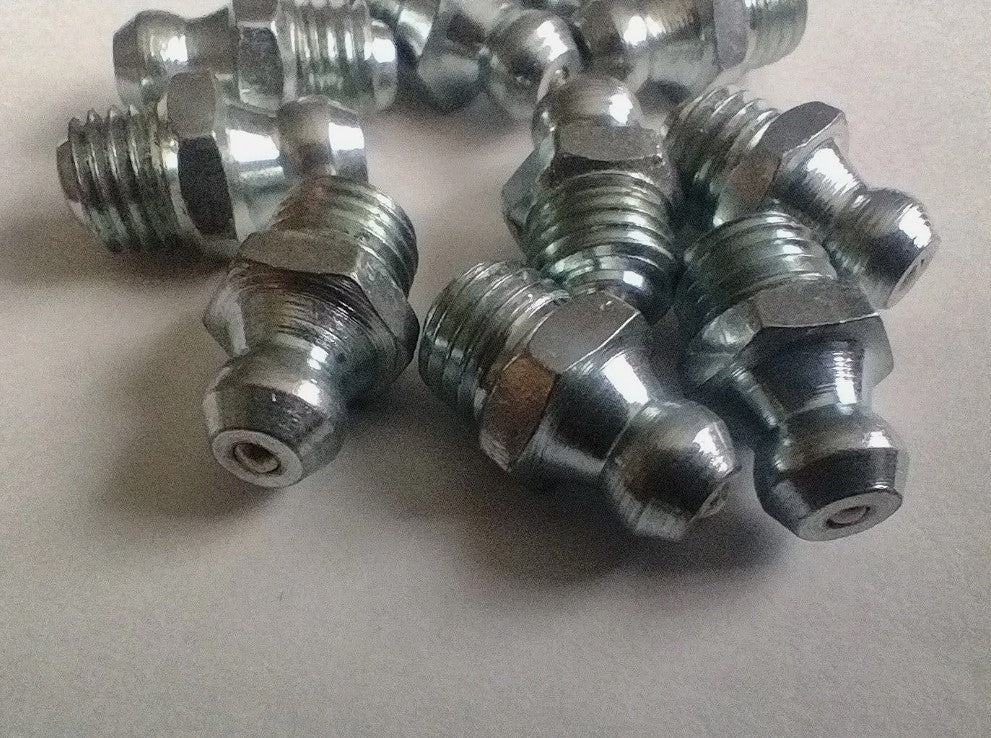 M8 x 1 Grease Nipples Straight (10)
