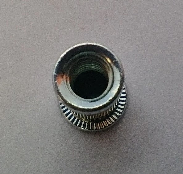 6/8/10mm Steel Flanged Nutserts / Rivnuts (50)