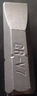 7mm Slotted Cr-V Screwdriver Bit Packs