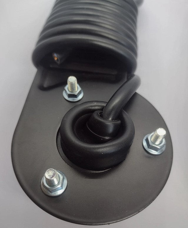 7 Pin Plastic Trailer Socket with Mounting Plate 1.6m 12v