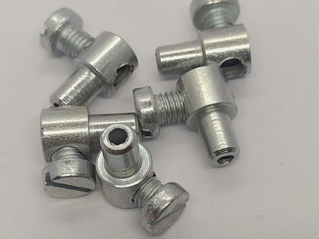 7mm Side Screw Solderless Nipples (5)