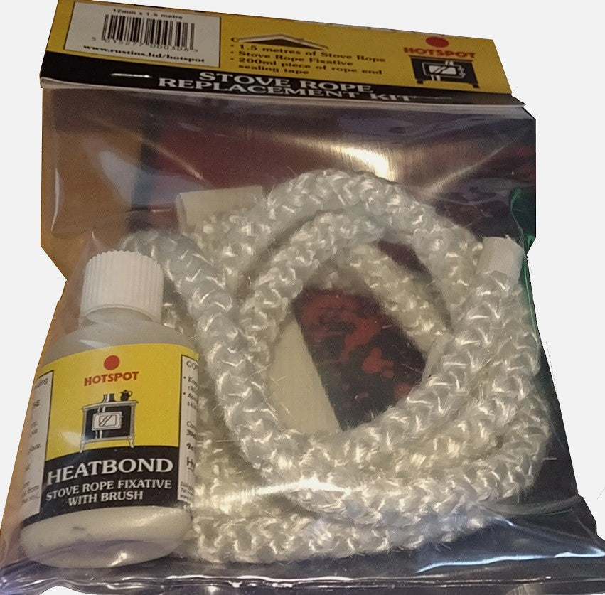 HOTSPOT Replacement Stove Wood Burner Rope Kit 6mm 9mm 12mm