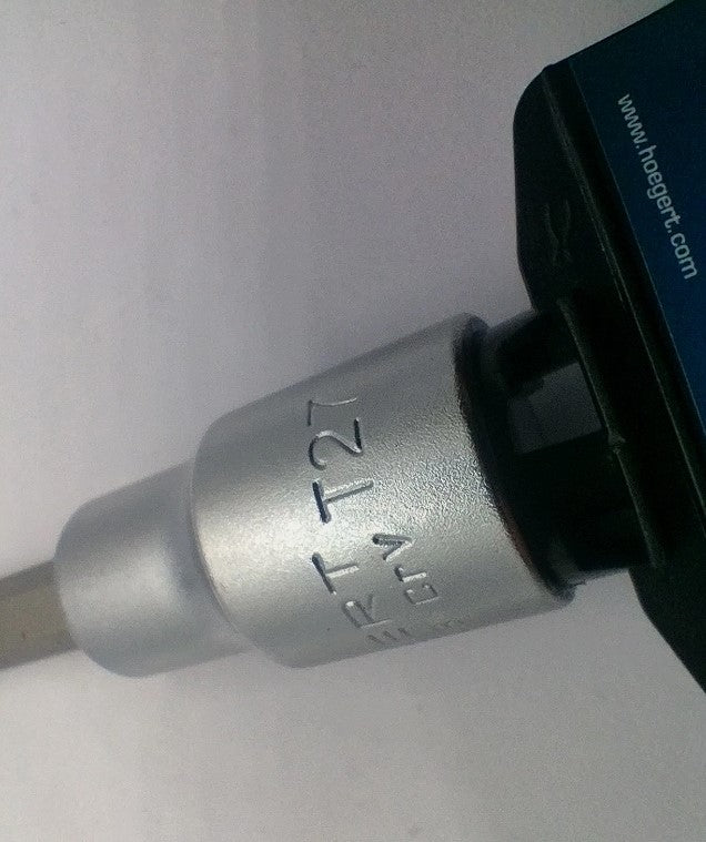 Hogert T27 100mm Long Torx Socket 1/2" Drive