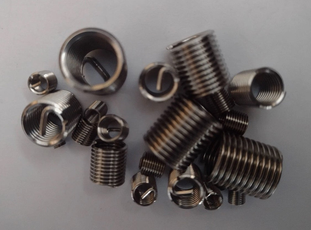60 Pc Wire Thread Repair Inserts M3 M4 M5 M6 M8 M10 M12 Stainless Steel