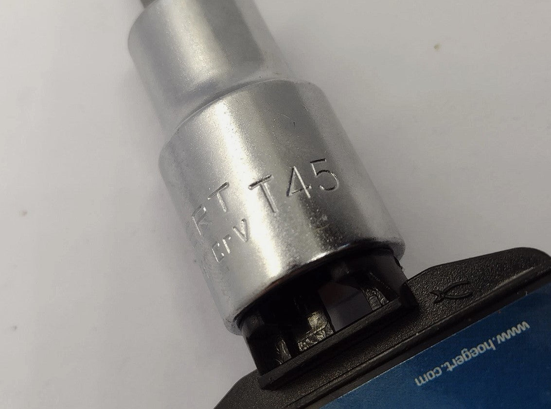 Hogert T45 100mm Long Torx Socket 1/2" Drive
