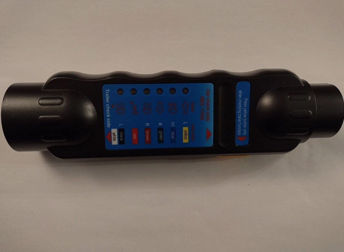 12V 7 Pin Trailer Lights Caravan Plug Socket Tester