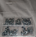 Wing Nut Assortment Metric M4 M5 M6 M8 M10 BZP 100 Piece