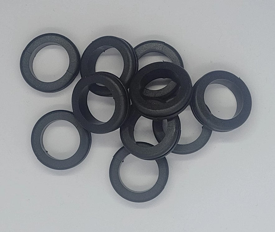 20mm/25mm/32mm/38mm Open Wiring Grommets (10)